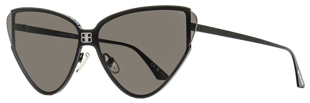Balenciaga Cateye Sunglasses BB0191S 001 Black 99mm Black