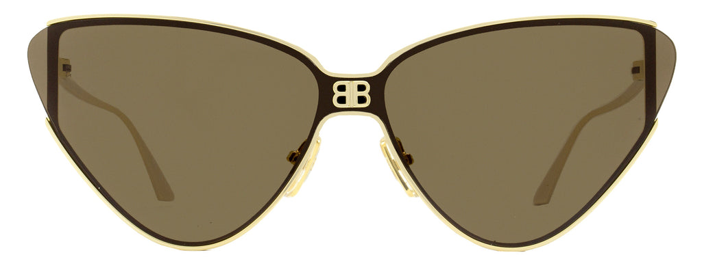 Balenciaga Cateye Sunglasses BB0191S 002 Gold 99mm