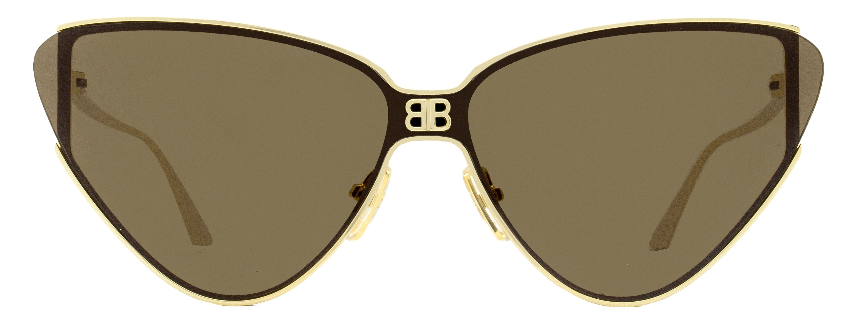 Balenciaga Cateye Sunglasses BB0191S 002 Gold 99mm