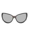 Balenciaga Womens Cat Eye Silver Silver Silver Fashion Designer Eyewear