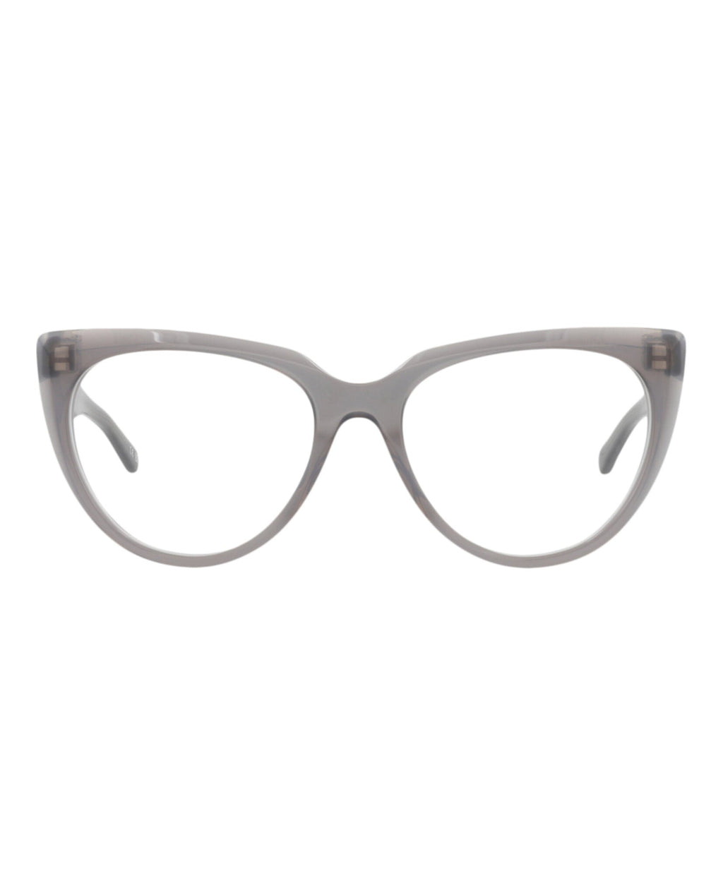 Balenciaga Womens Cat Eye Grey Grey Transparent Fashion Designer Eyewear