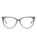 Balenciaga Womens Cat Eye Grey Grey Transparent Fashion Designer Eyewear