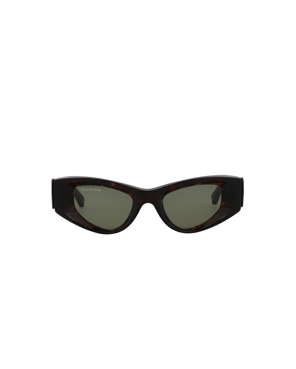Balenciaga Womens Cat Eye Havana Havana Green Fashion Designer Eyewear