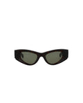 Balenciaga Womens Cat Eye Havana Havana Green Fashion Designer Eyewear