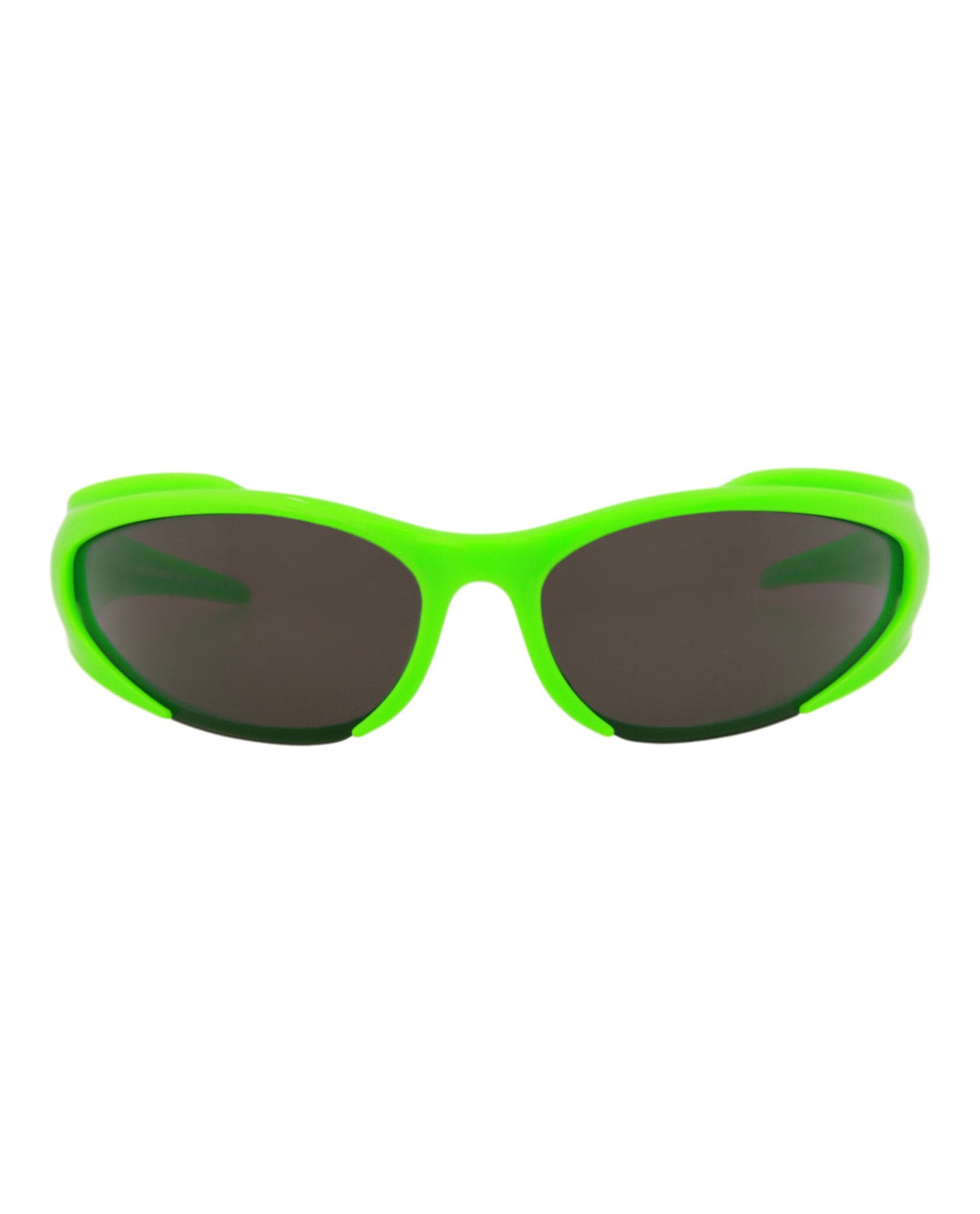 Balenciaga Unisex Shield/Wrap Green Green Grey Fashion Designer Eyewear