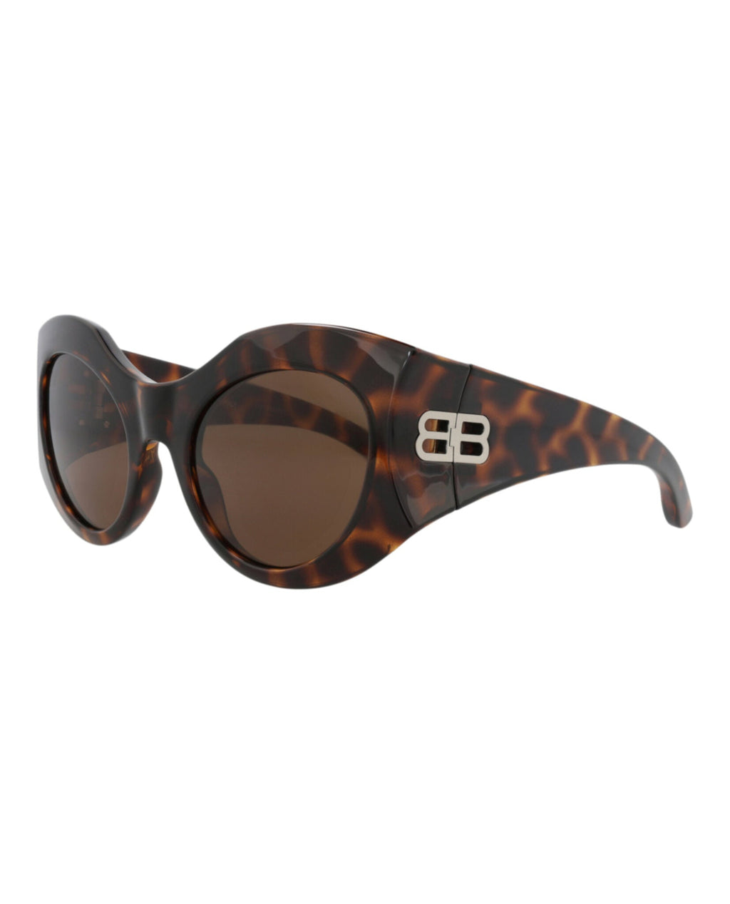 Balenciaga Womens Cat Eye Havana Havana Brown Fashion Designer Eyewear