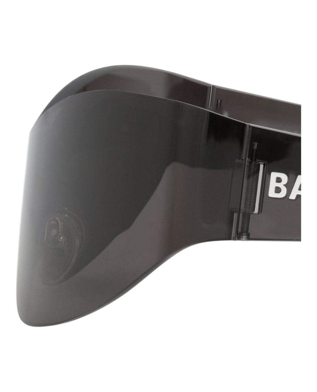Balenciaga Womens Shield/Wrap Grey Grey Grey Fashion Designer Eyewear