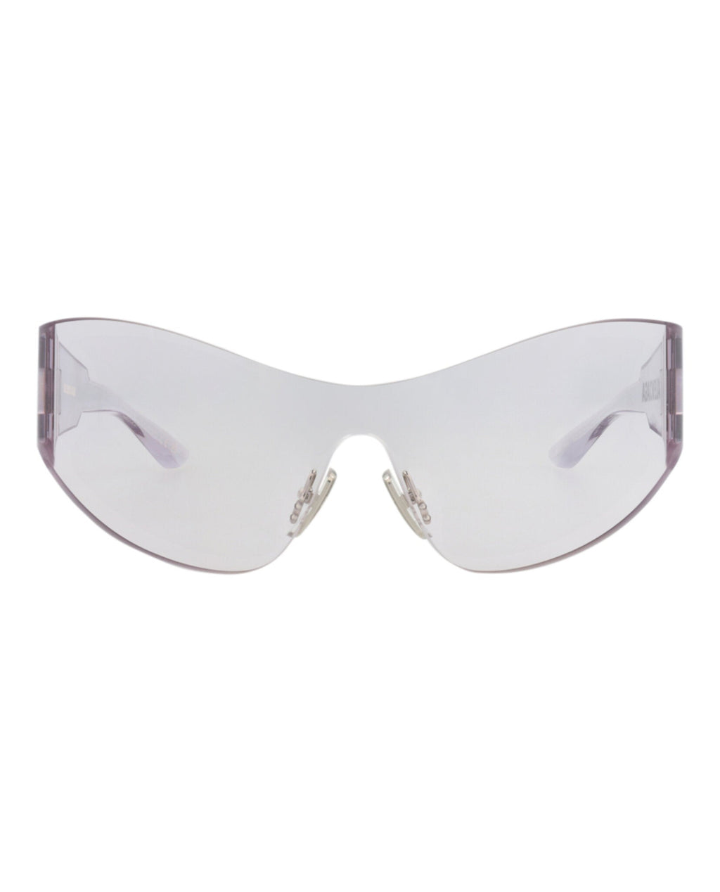 Balenciaga Womens Shield/Wrap Grey Grey Grey Fashion Designer Eyewear
