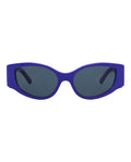 Balenciaga Womens Cat Eye Blue Blue Blue Fashion Designer Eyewear