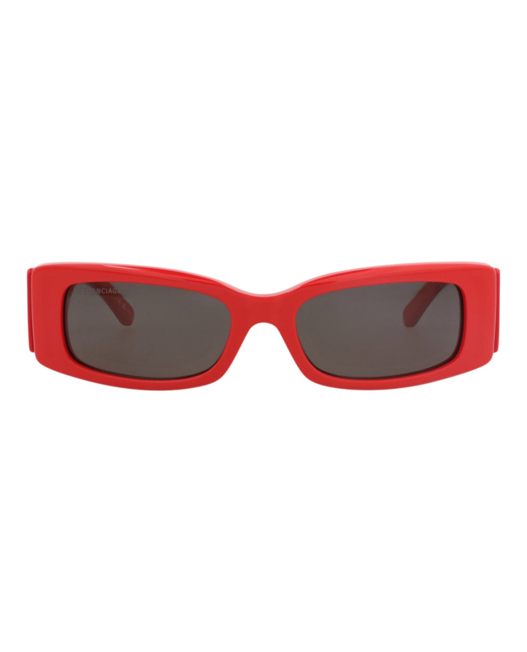 Balenciaga Womens Square/Rectangle Red Red Grey Fashion Designer Eyewear