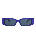 Balenciaga Womens Square/Rectangle Blue Blue Blue Fashion Designer Eyewear