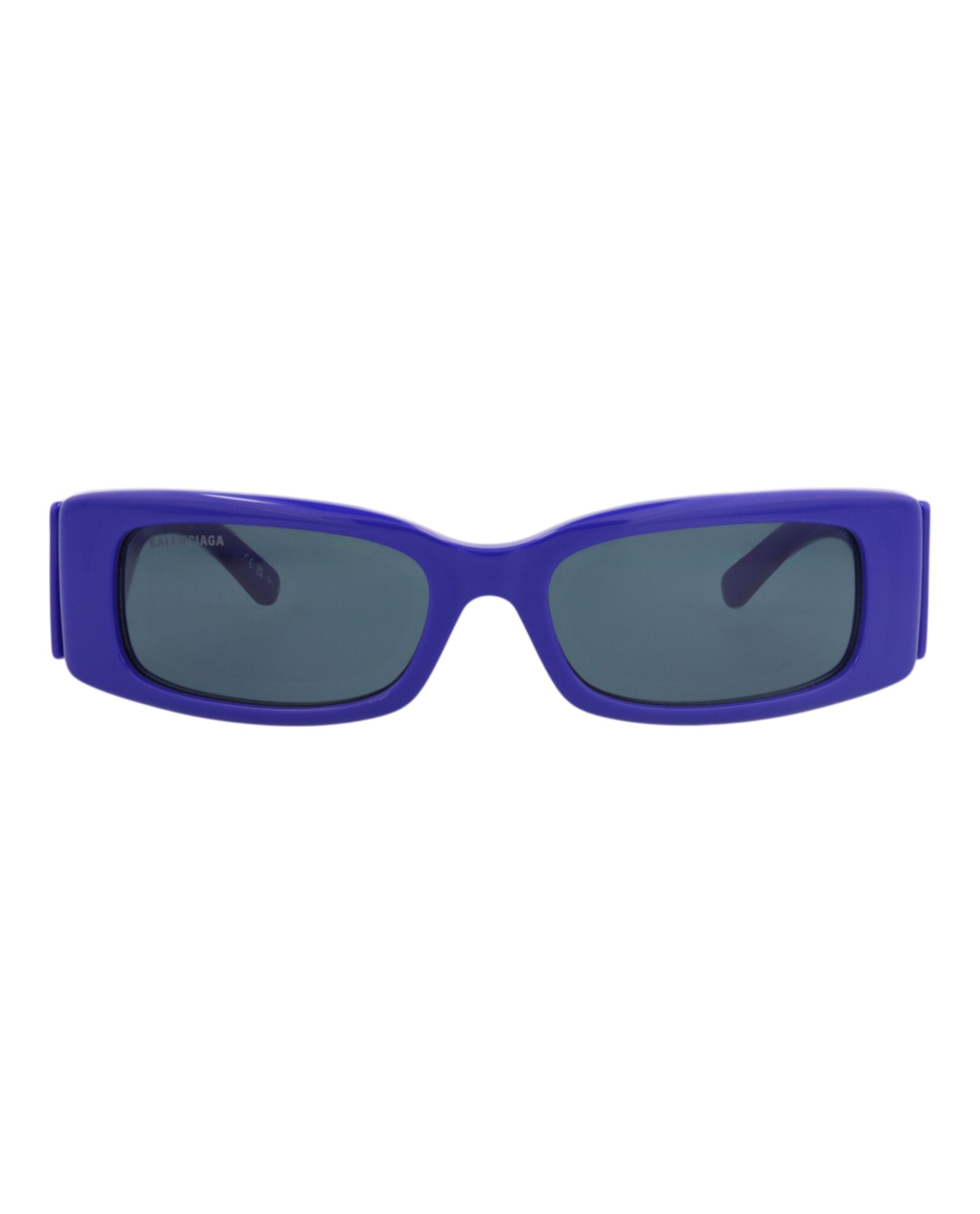 Balenciaga Womens Square/Rectangle Blue Blue Blue Fashion Designer Eyewear