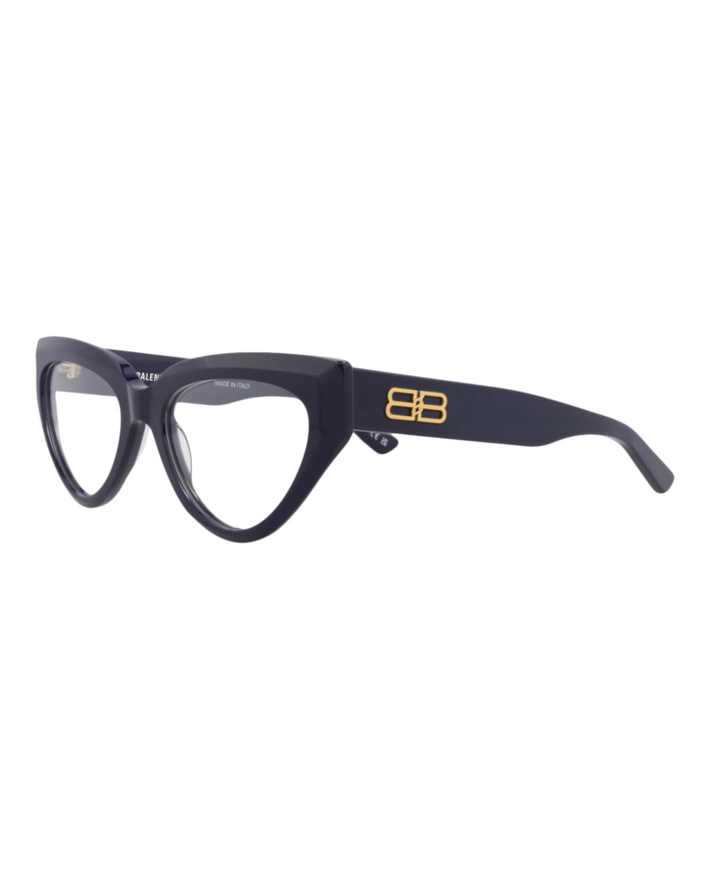 Balenciaga Womens Cat Eye Blue Blue Transparent Fashion Designer Eyewear