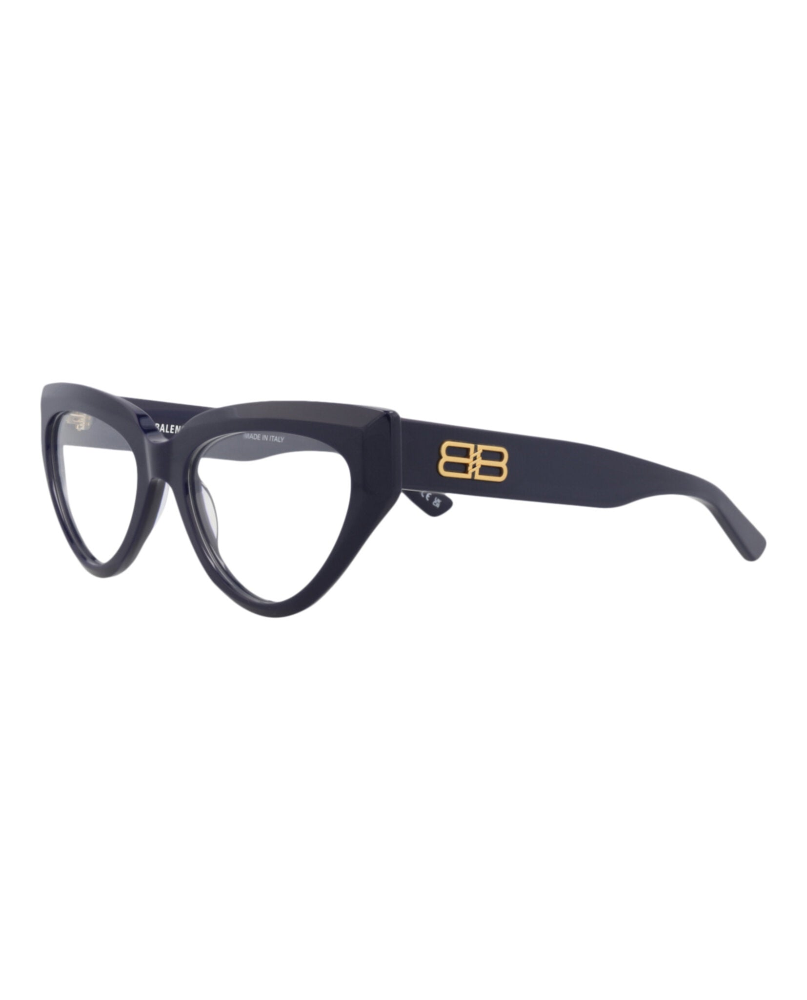 Balenciaga Womens Cat Eye Blue Blue Transparent Fashion Designer Eyewear