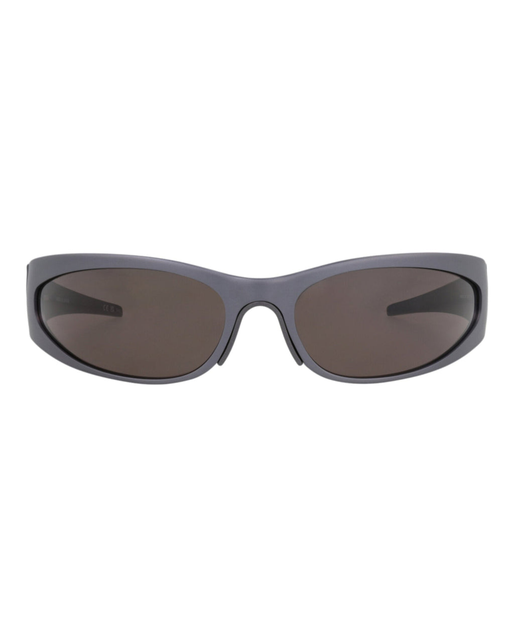 Balenciaga Mens Shield/Wrap Grey Grey Grey Fashion Designer Eyewear
