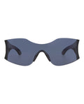 Balenciaga Unisex Shield/Wrap Blue Blue Blue Fashion Designer Eyewear