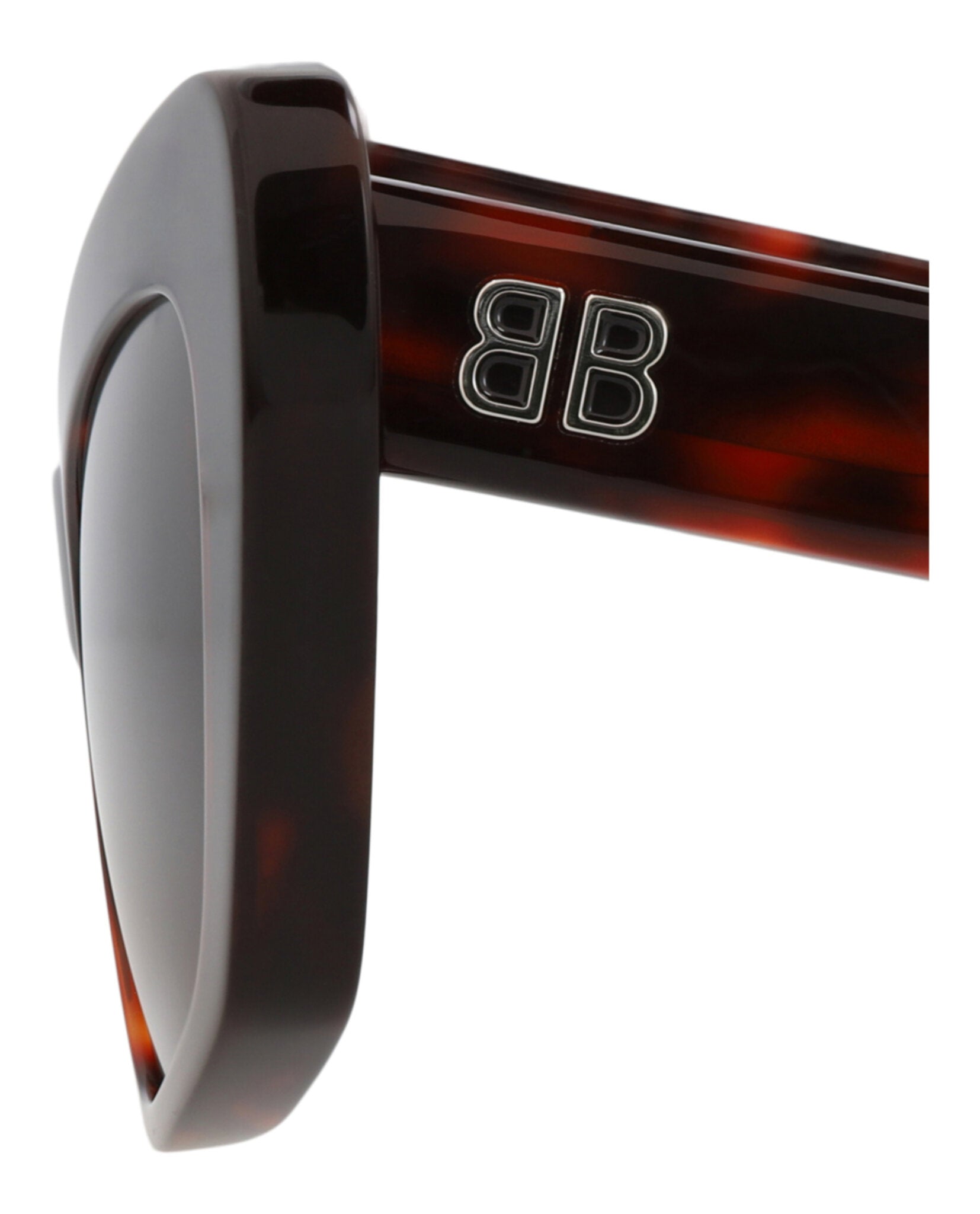 Balenciaga Womens Cat Eye Havana Havana Brown Fashion Designer Eyewear