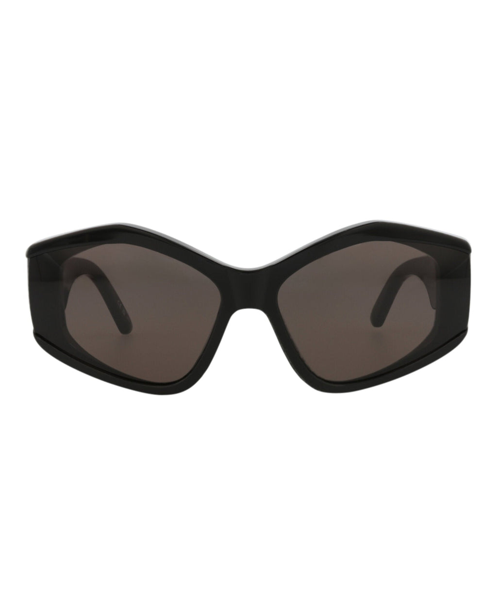 Balenciaga Womens Cat Eye Black Black Grey Fashion Designer Eyewear