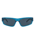 Balenciaga Unisex Square/Rectangle Blue Blue Blue Fashion Designer Eyewear