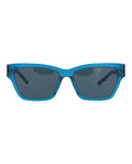 Balenciaga Womens Square/Rectangle Blue Blue Blue Fashion Designer Eyewear