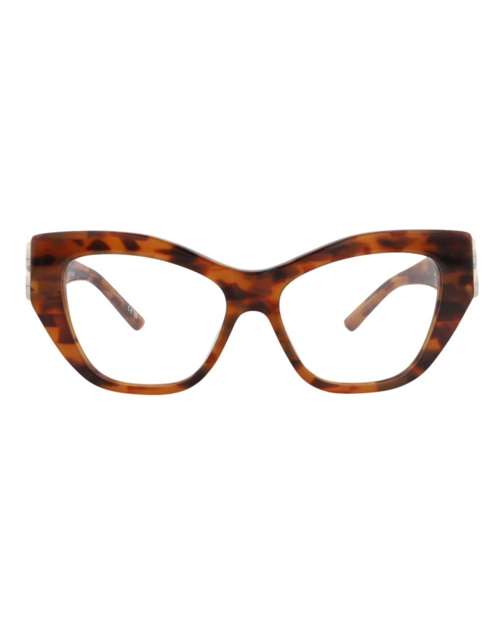 Balenciaga Womens Cat Eye Havana Havana Transparent Fashion Designer Eyewear