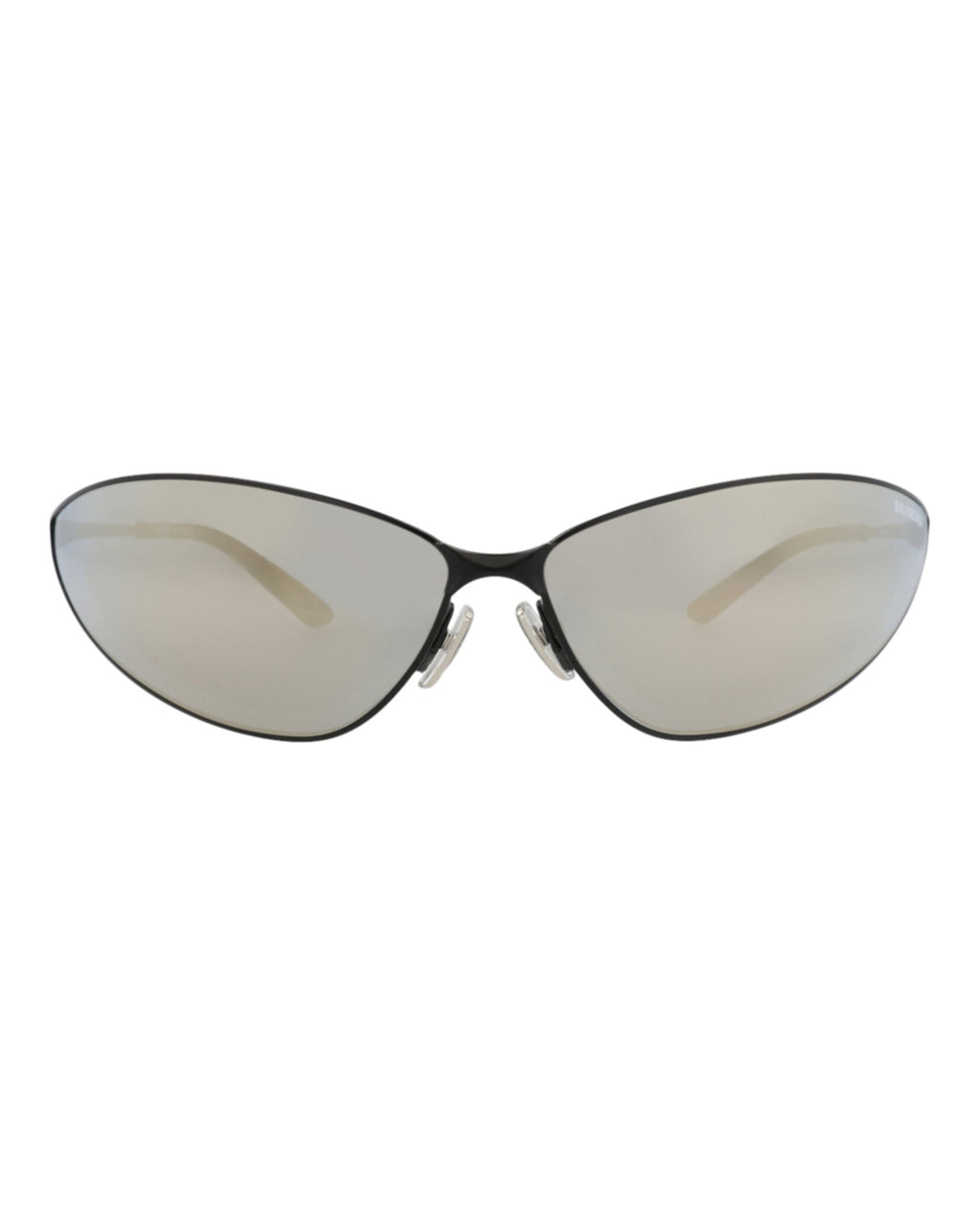 Balenciaga Unisex Shield/Wrap Black Black Bronze Fashion Designer Eyewear