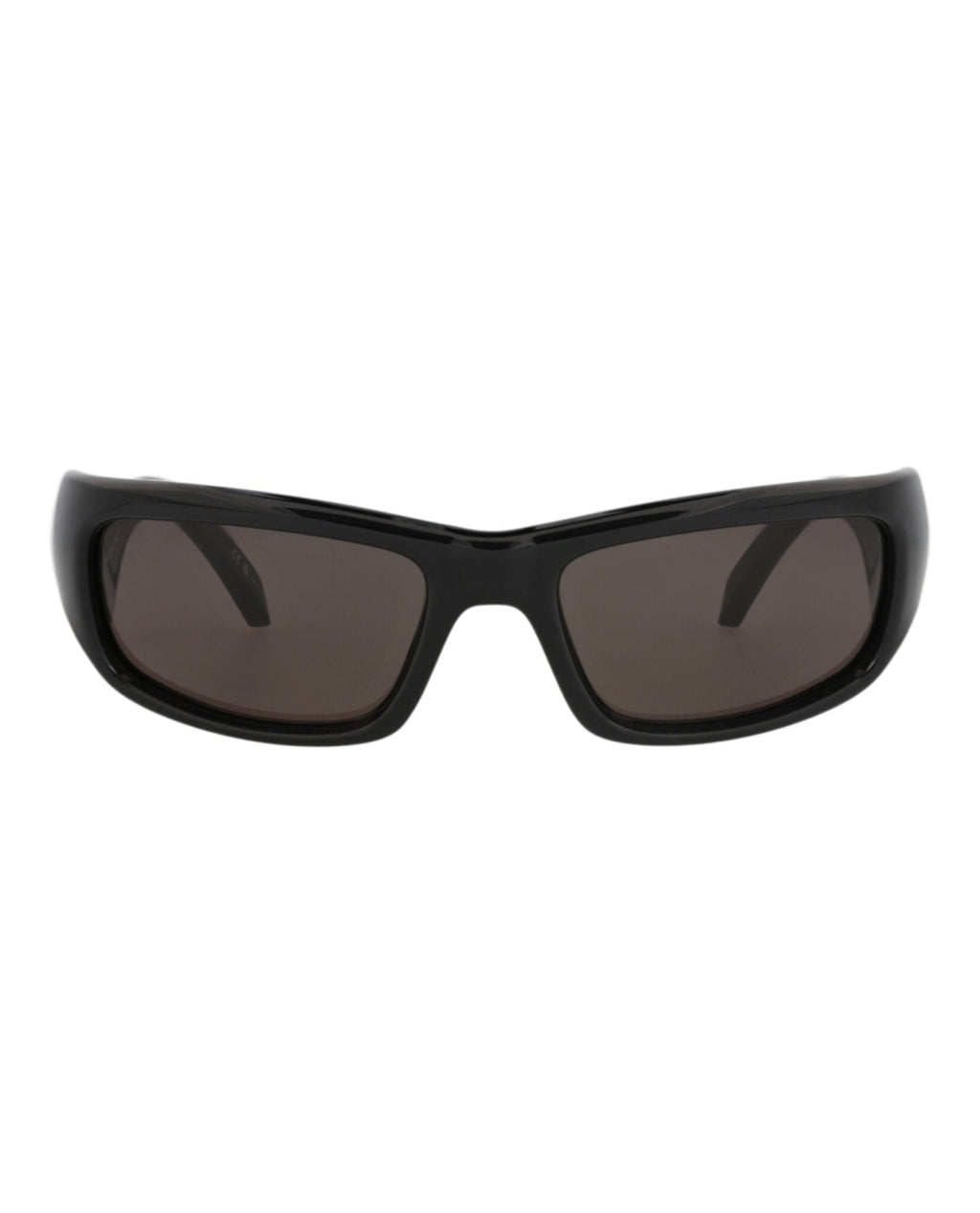 Balenciaga Unisex Square/Rectangle Black Black Grey Fashion Designer Eyewear