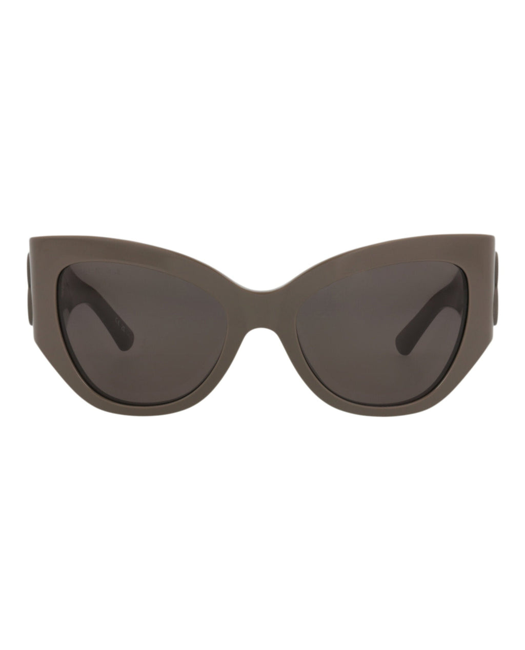 Balenciaga Womens Cat Eye Brown Brown Grey Fashion Designer Eyewear