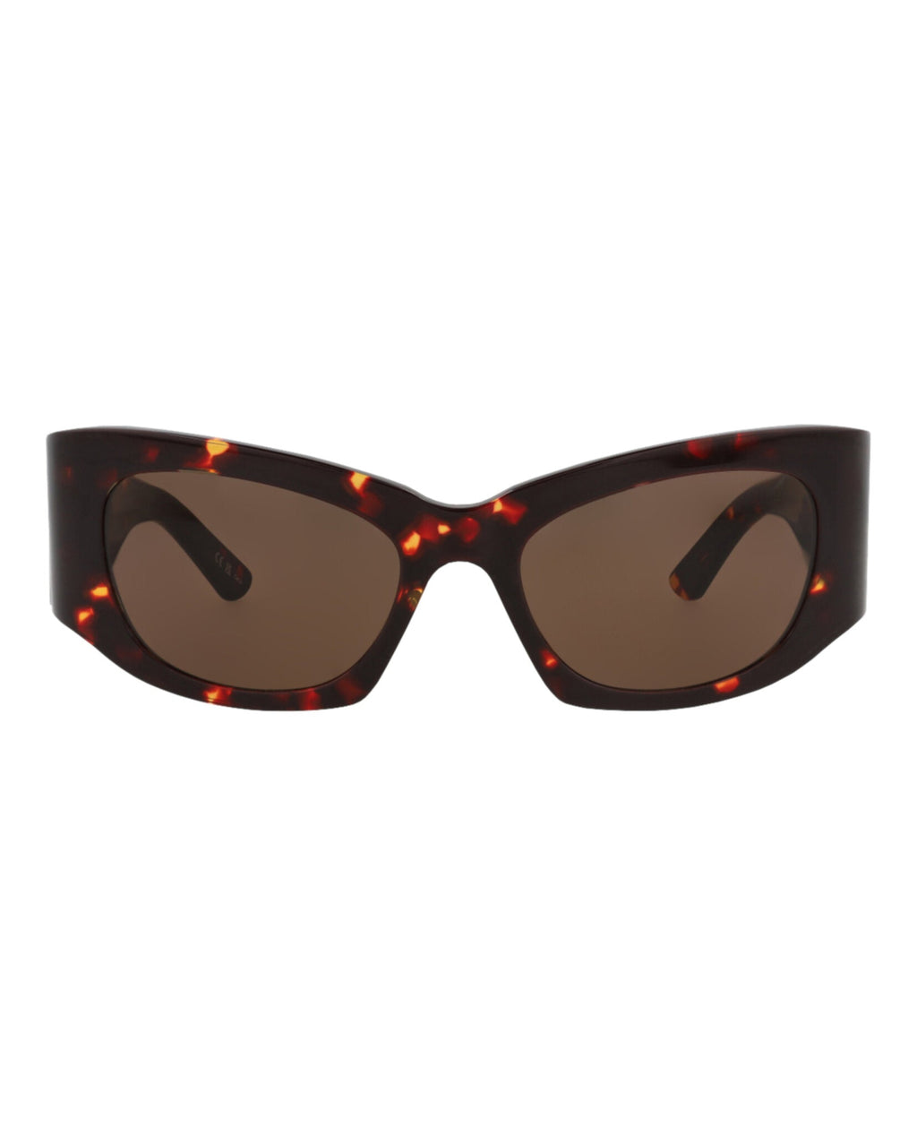 Balenciaga Womens Cat Eye Havana Havana Brown Fashion Designer Eyewear