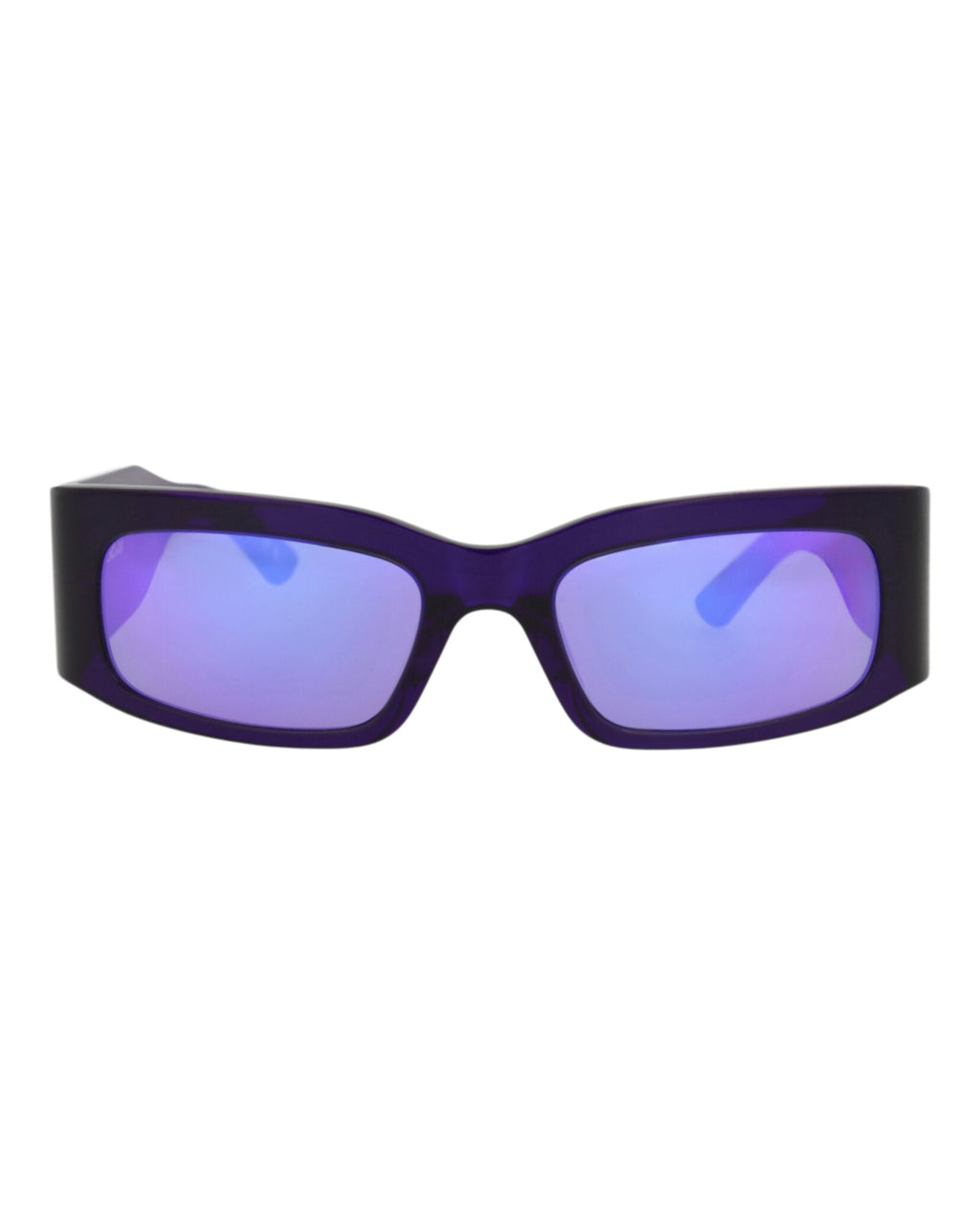 Balenciaga Unisex Square/Rectangle Violet Violet Violet Fashion Designer Eyewear