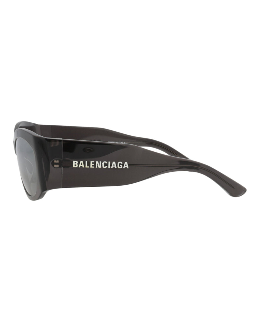 Balenciaga Womens Square/Rectangle Grey Grey Silver Fashion Designer Eyewear