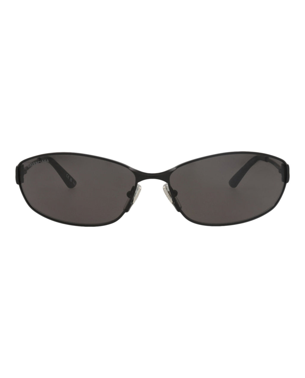 Balenciaga Unisex Square/Rectangle Black Black Grey Fashion Designer Eyewear