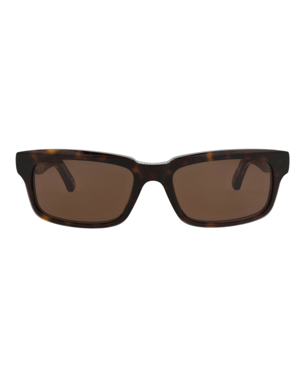 Balenciaga Mens Square/Rectangle Havana Havana Brown Fashion Designer Eyewear