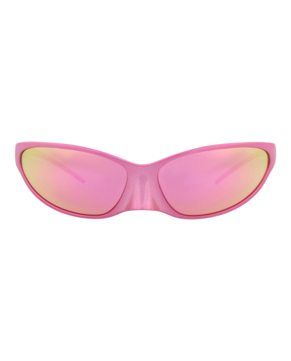 Balenciaga Unisex Shield/Wrap Pink Pink Pink Fashion Designer Eyewear
