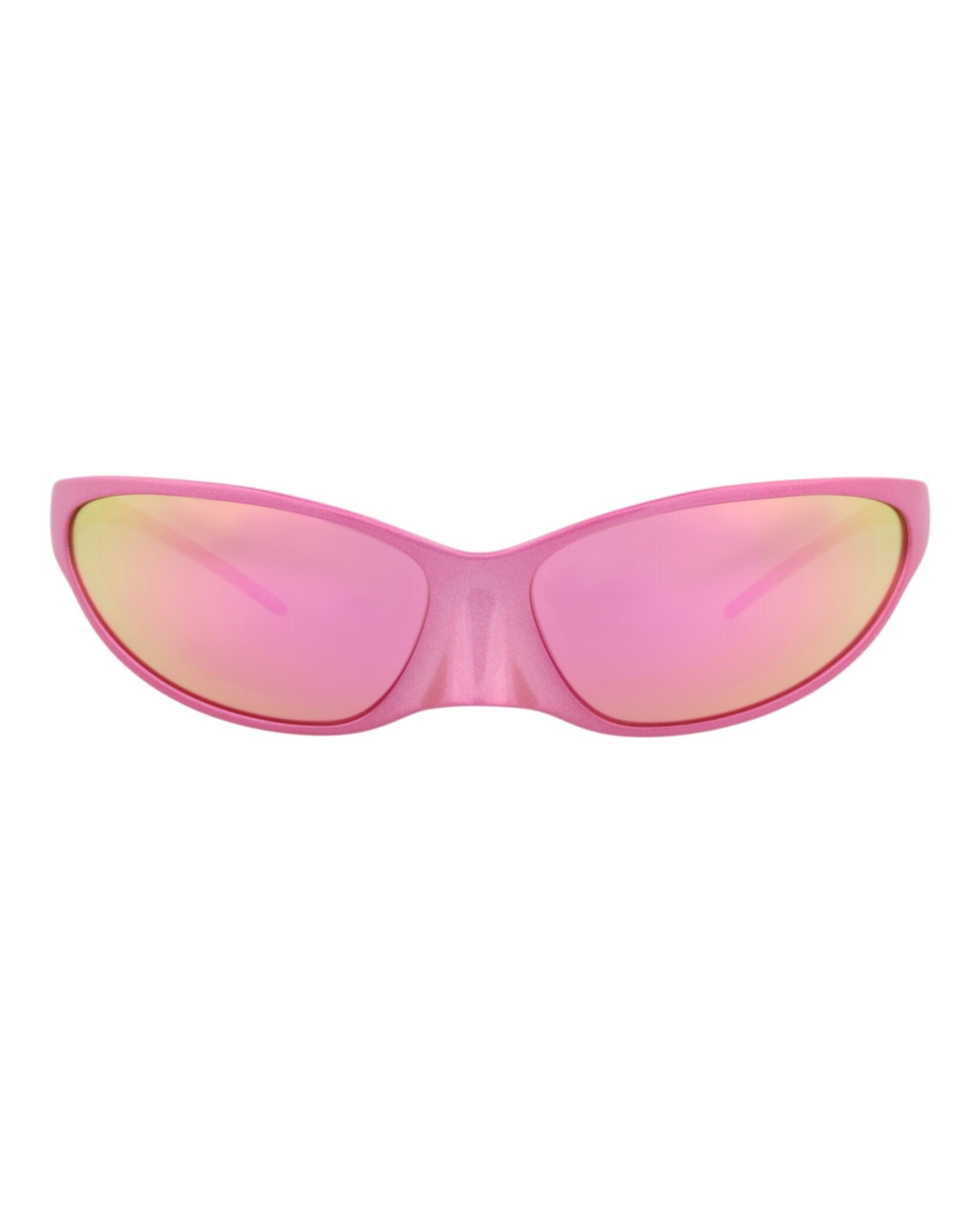Balenciaga Unisex Shield/Wrap Pink Pink Pink Fashion Designer Eyewear