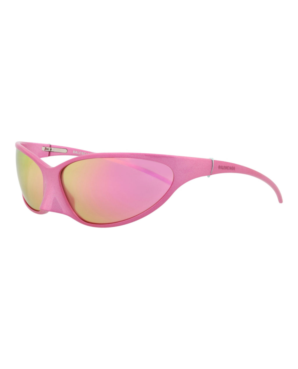Balenciaga Unisex Shield/Wrap Pink Pink Pink Fashion Designer Eyewear
