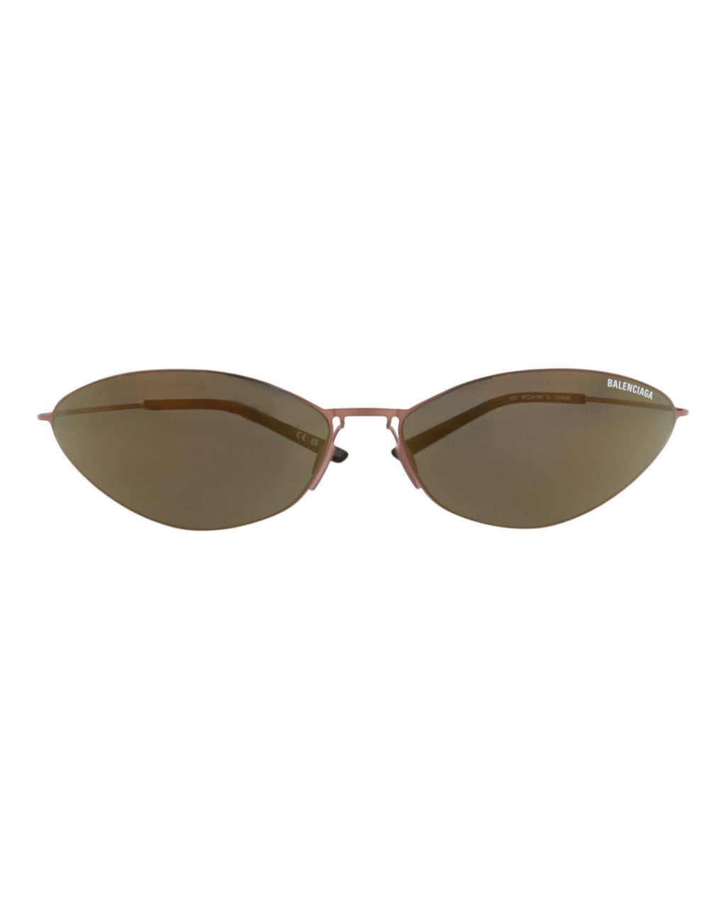 Balenciaga Unisex Cat Eye Brown Brown Bronze Fashion Designer Eyewear