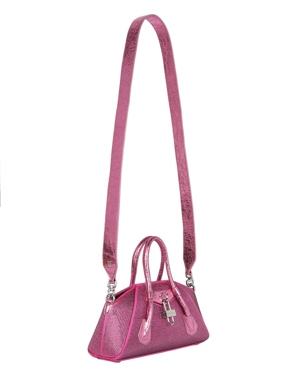 Givenchy Womens Mini Antigona Shoulder Bag With Strass