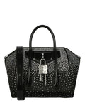 Givenchy Womens Mini Antigona Lock Shoulder Bag With Strass