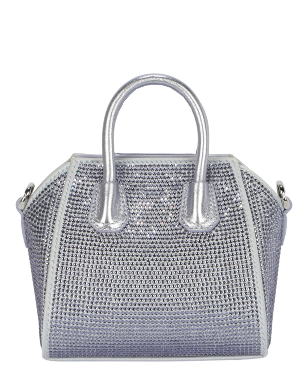 Givenchy Womens Micro Anitgona Bag In Satin With Strass