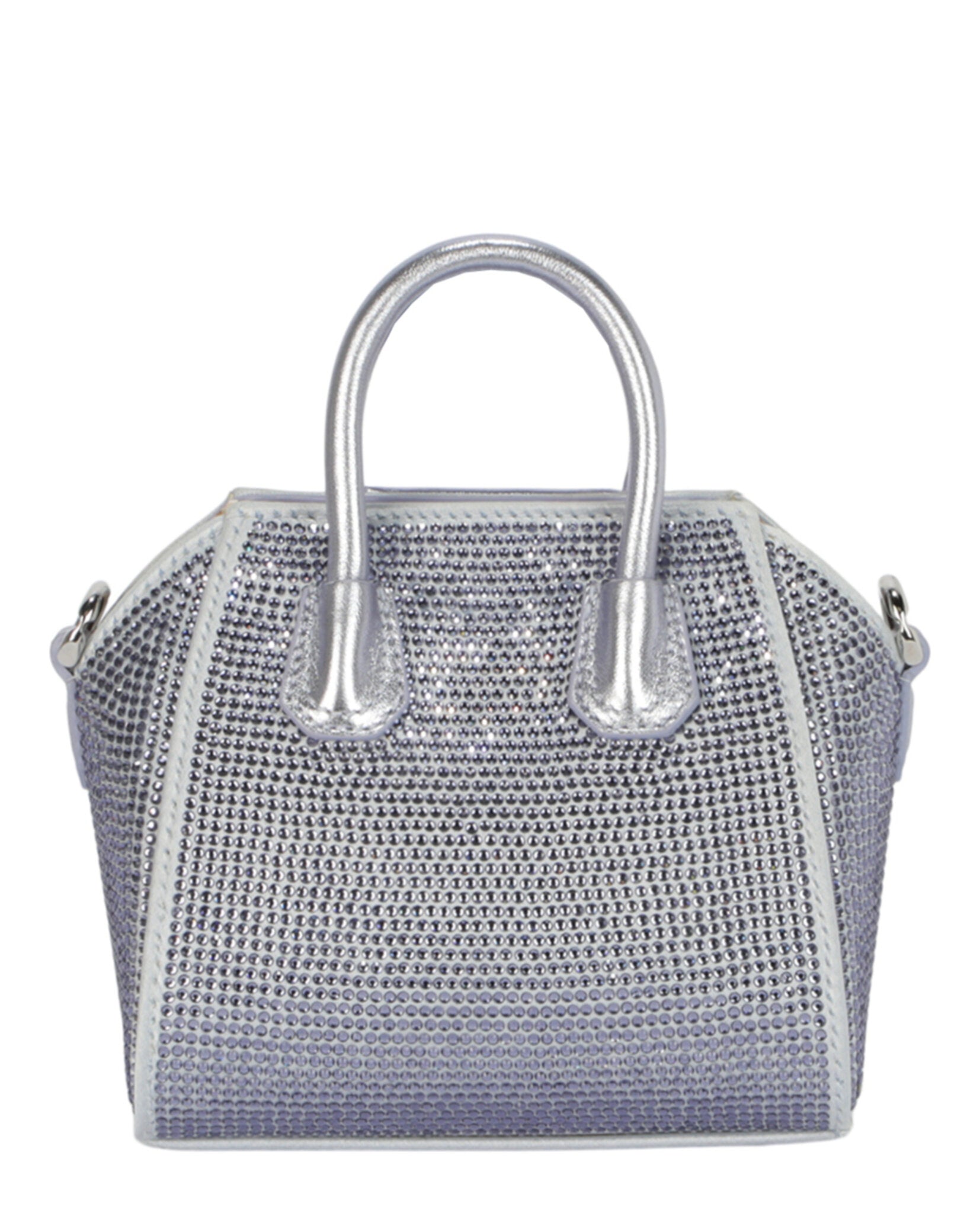 Givenchy Womens Micro Anitgona Bag In Satin With Strass