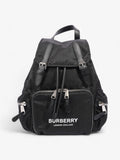 Burberry Rucksack Backpack Black Nylon Medium
