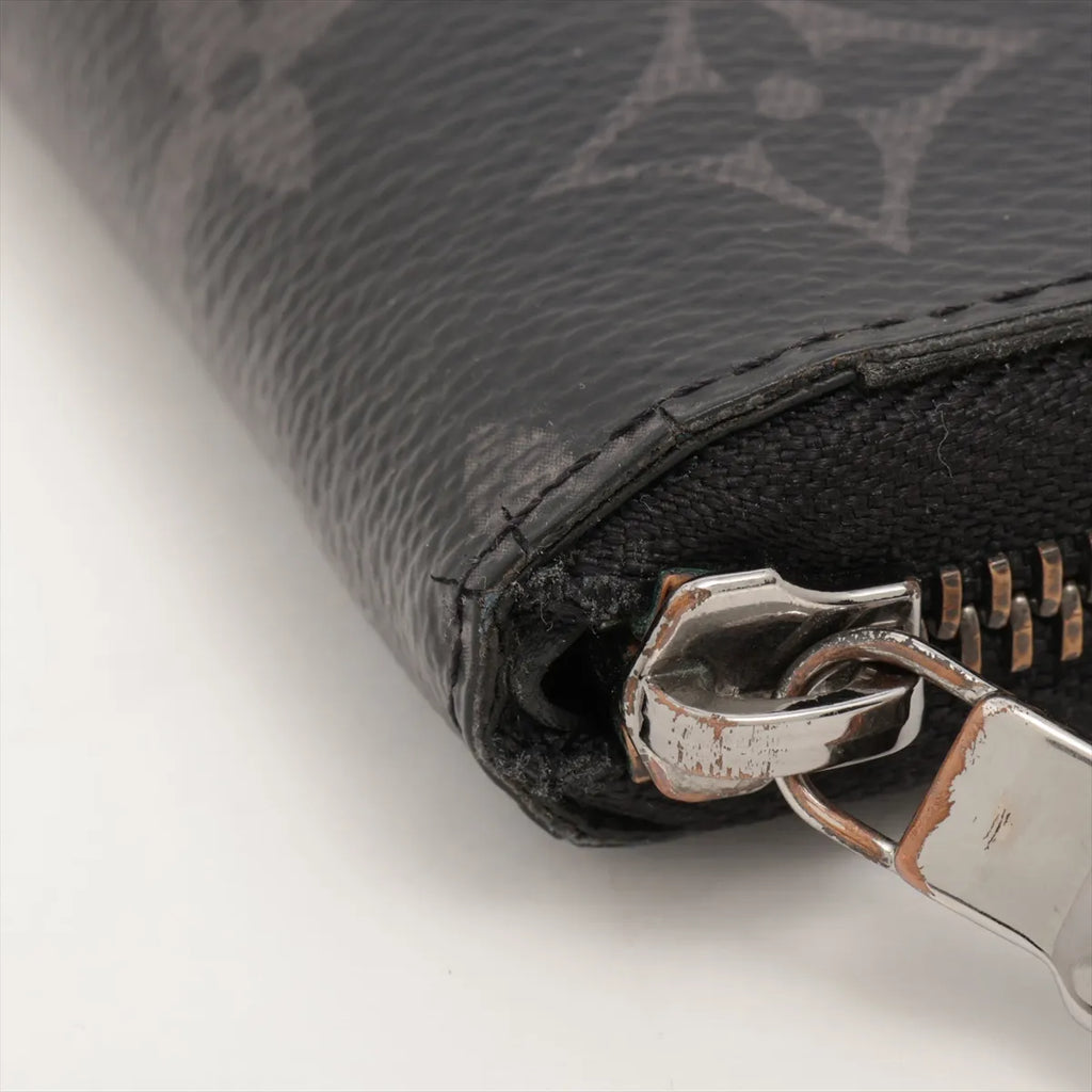 Louis Vuitton Monogram Eclipse Zippy Wallet Vertical
