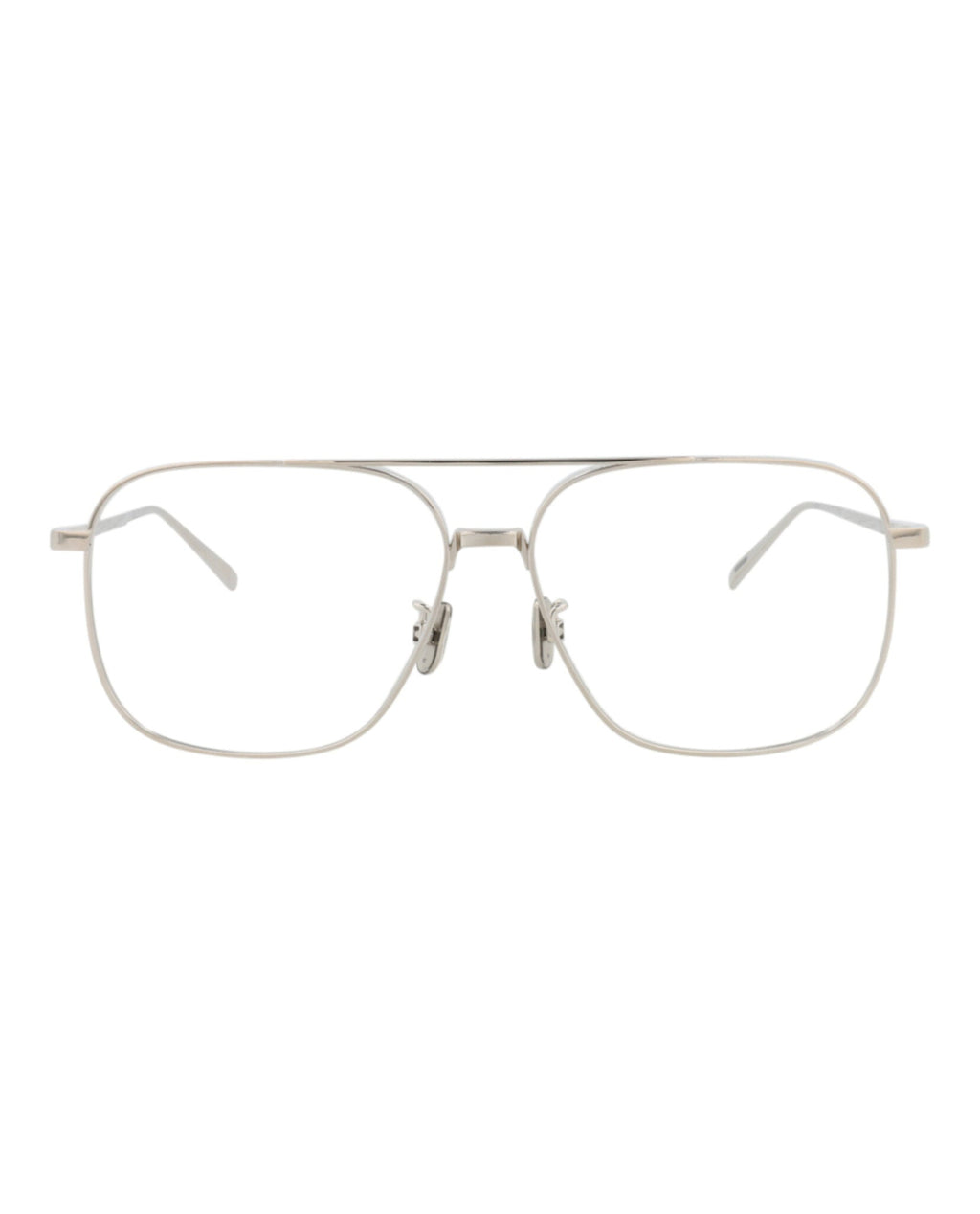 Berluti Mens Aviator Palladium Palladium Transparent Fashion Designer Eyewear Palladium Palladium Transparent