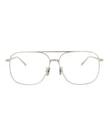 Berluti Mens Aviator Palladium Palladium Transparent Fashion Designer Eyewear Palladium Palladium Transparent
