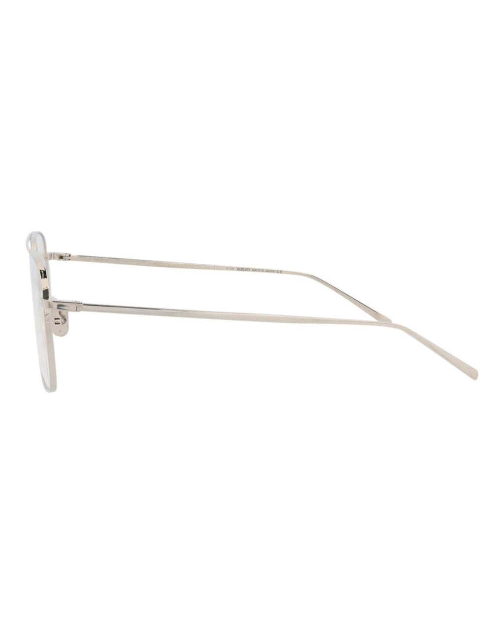 Berluti Mens Aviator Palladium Palladium Transparent Fashion Designer Eyewear