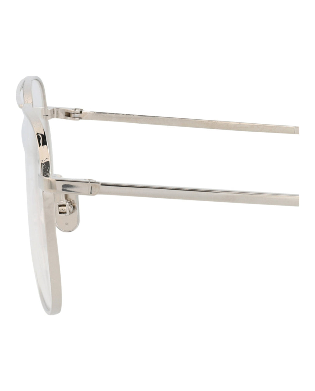 Berluti Mens Aviator Palladium Palladium Transparent Fashion Designer Eyewear