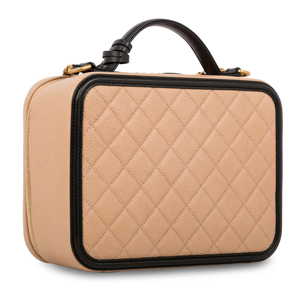 Chanel Large CC Filigree Vanity Case