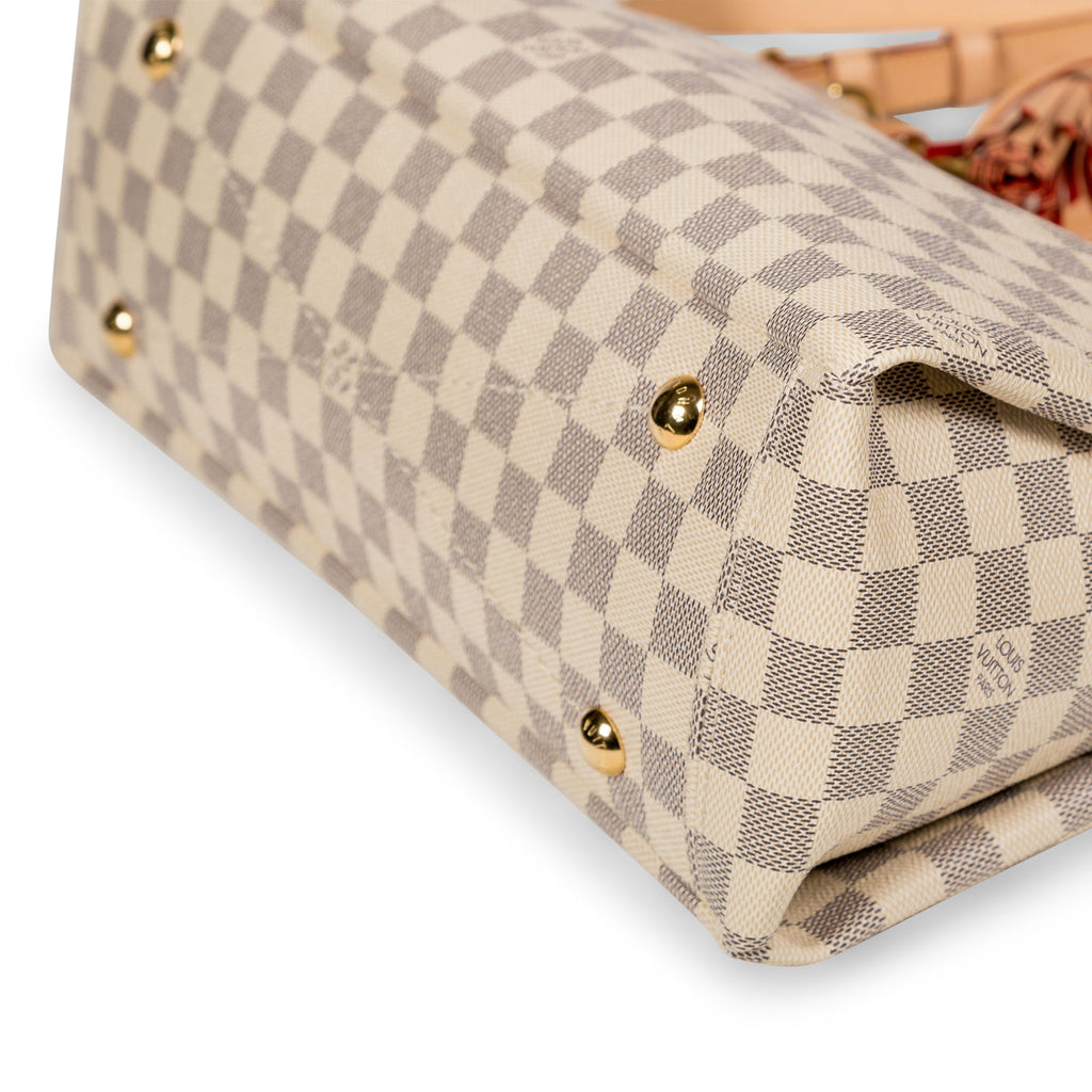 Louis Vuitton Lymington Tote Bag - Damier Azur