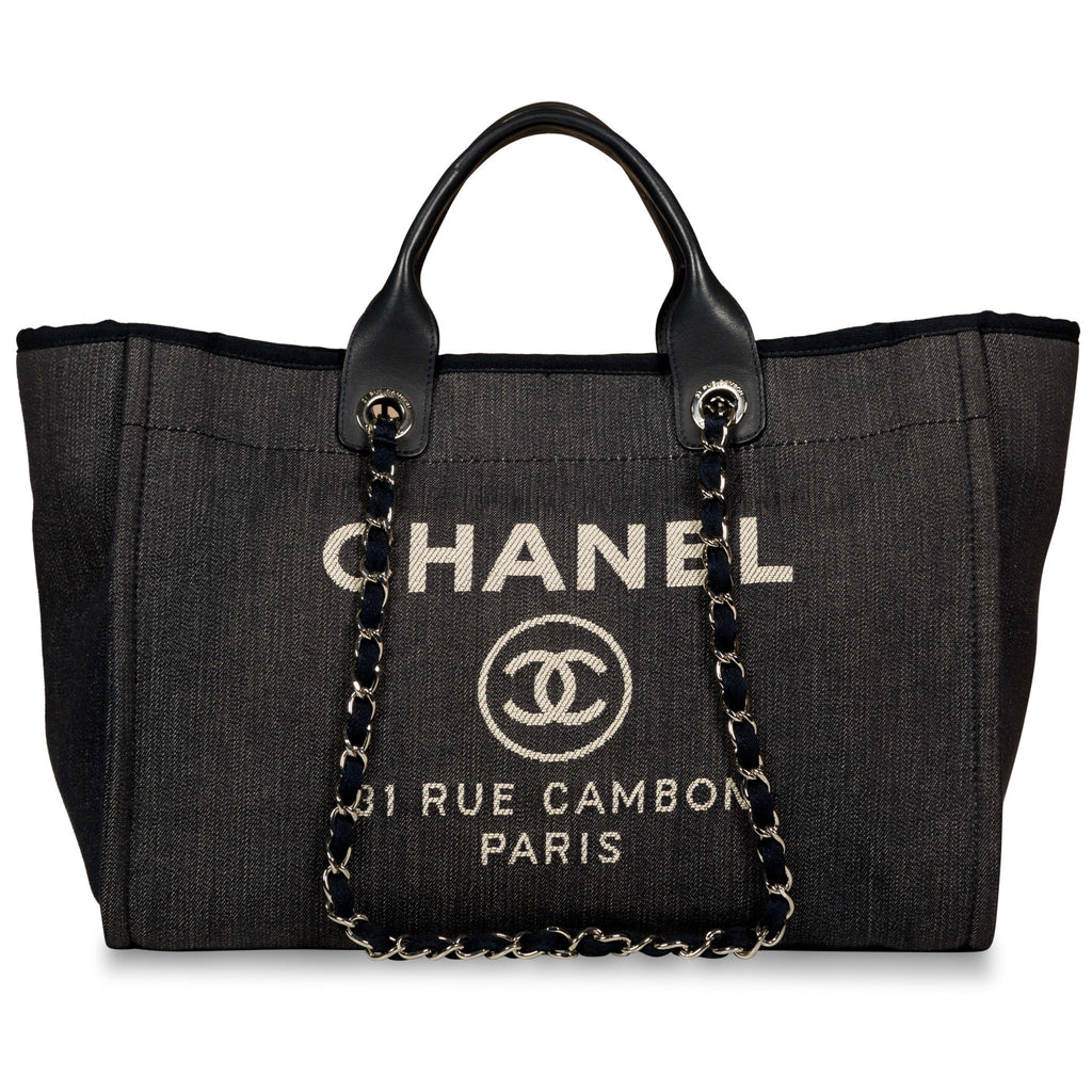 Chanel Deauville Large Tote - Denim